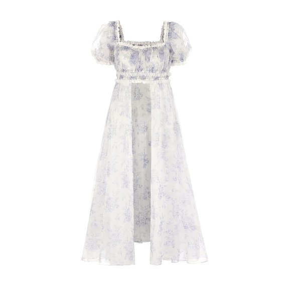 Selkie Bed & Breakfast Silk Gauze Boudoir Dress - 1X / NWT - Picture 2 of 9